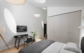 4 chambres, fer et planche à repasser, lit parapluie, Wi-Fi gratuit