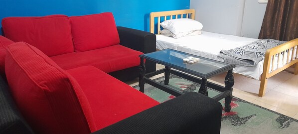 1 sovrum, strykjärn/strykbräda, wi-fi och sängkläder