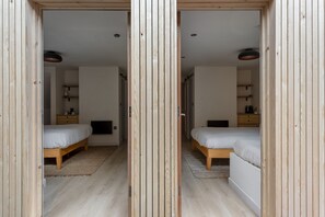 Kamar Double Comfort | Tirai kedap cahaya, kedap suara, Wi-Fi gratis, dan seprai linen