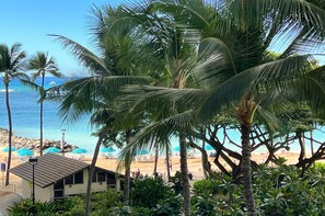 On the beach - Just steps to beach! Gorgeous renovated park view condo at Waikiki Shore! (Honolulu)