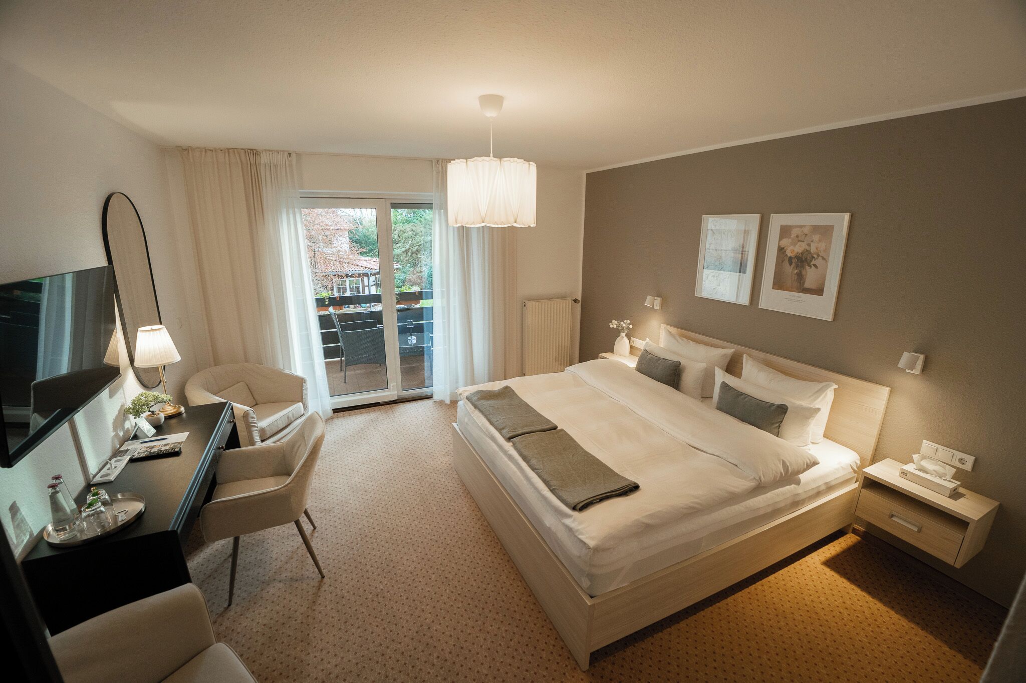 Tweepersoonskamer | Een bureau, gratis wifi