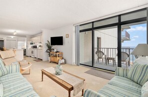 TV - Beautiful Ocean Views From this 2 Bedroom Sea Terrace Condo with Outdoor Pool! (Ocean City)