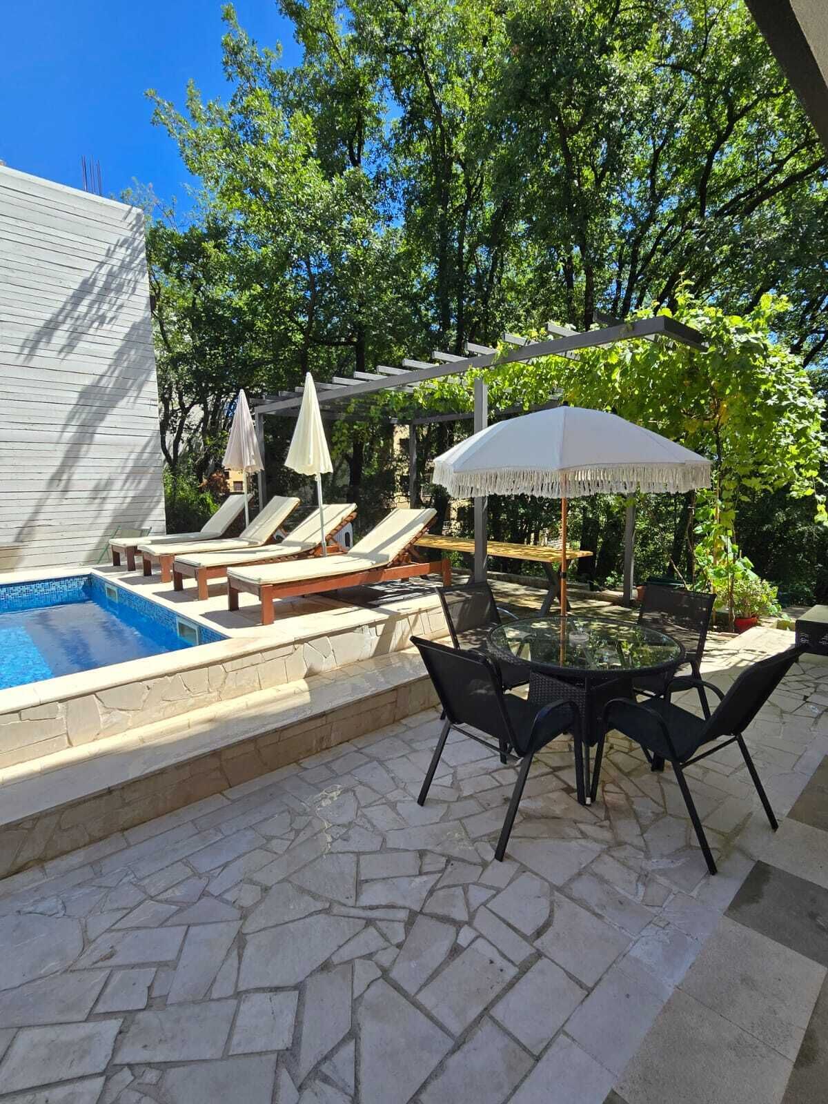 Seasonal outdoor pool