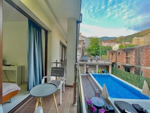 Standard Triple Room | Terrace/patio - Apartments TP 777 (Budva)