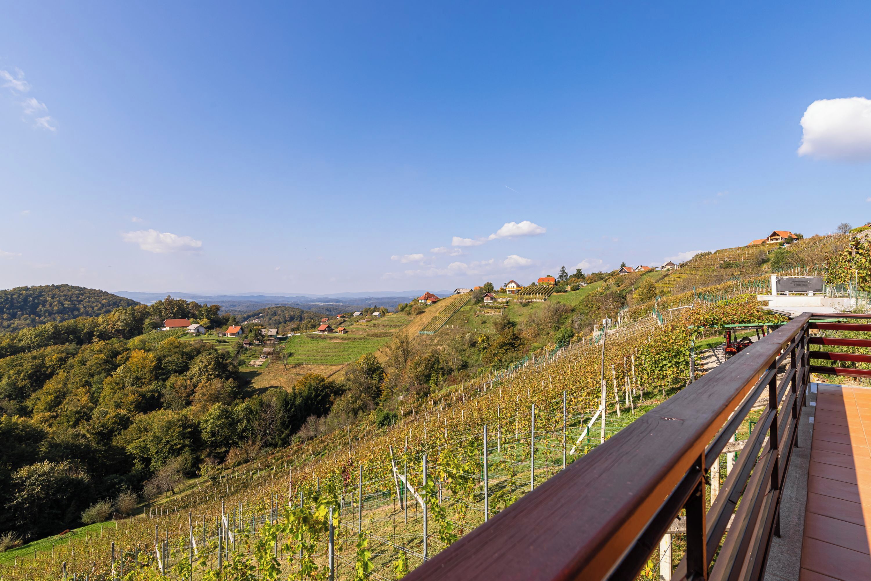 Familienhaus, Mehrere Schlafzimmer, Bergseite (Vineyard Cottage Urban) | Balkon