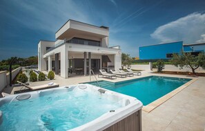 Piscine chauffée