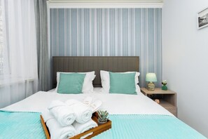 Appartement Ăconomique | 1 chambre, literie de qualitĂ© supĂ©rieure