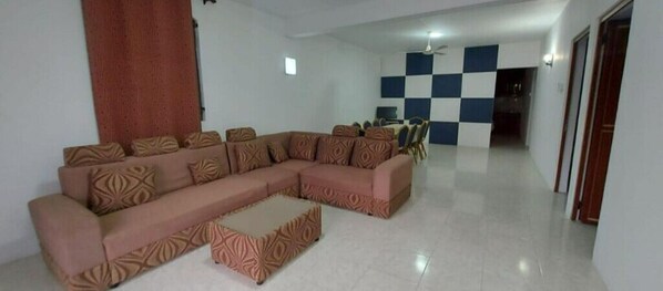 Living area - Bungalow 7 en Bord de mer Mont Choisy (Trou-aux-Biches)