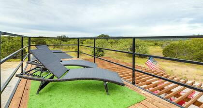Remote Strawn Container Home With Hot Tub!
