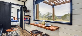 Remote Strawn Container Home With Hot Tub!