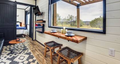 Remote Strawn Container Home With Hot Tub!
