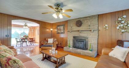 Haysi Nature Getaway w/ Fire Pit & On-site Creek!