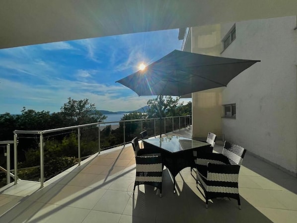 Panoramic-Apartment | Terrasse/Patio