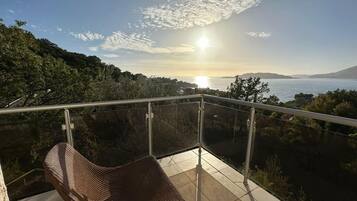 Superior Apartment, Sea View | Balcony