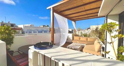 Sunny Duplex in Coeur de Rabat