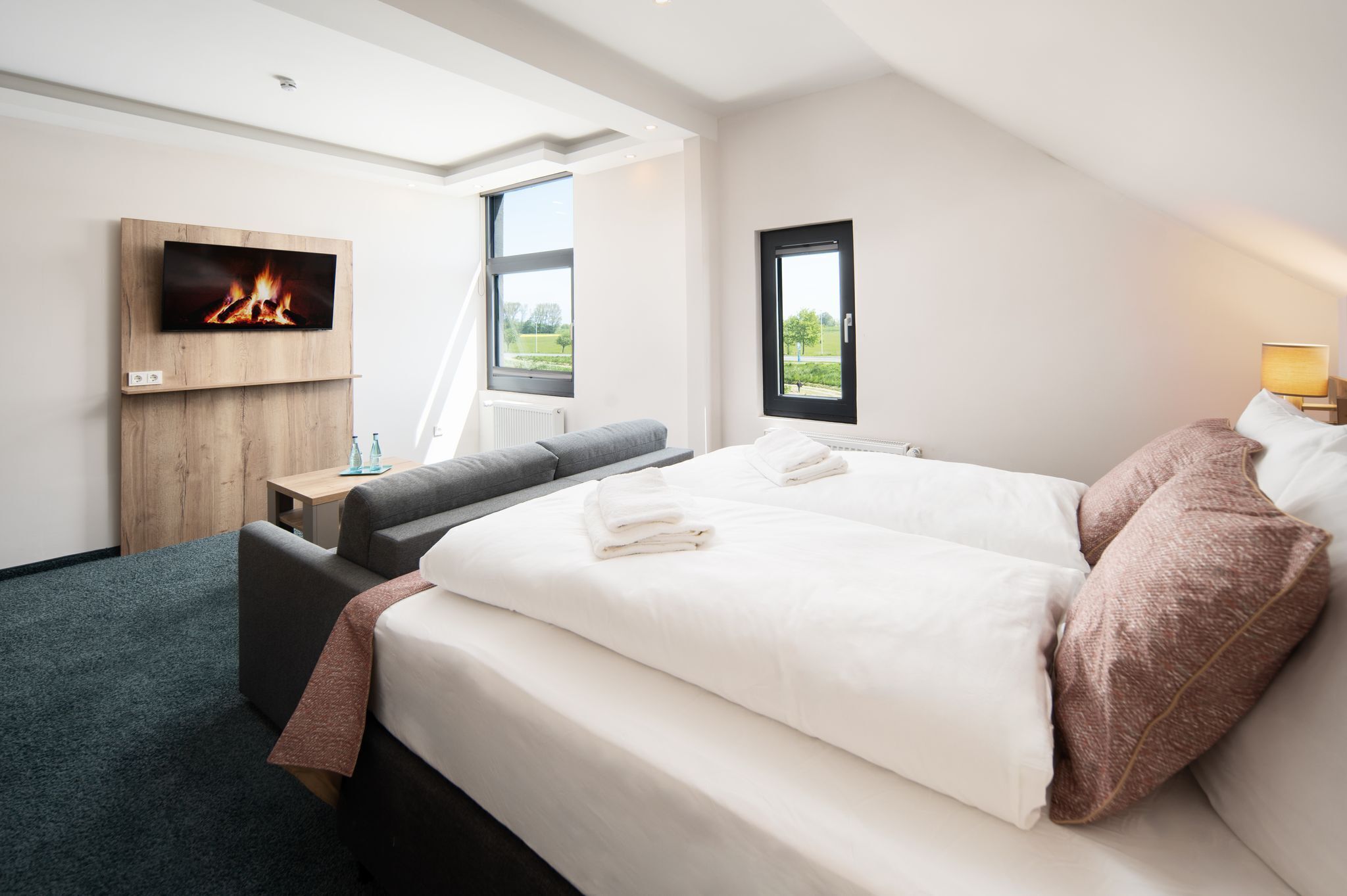 Deluxe-Doppelzimmer, mit Bad | Zimmerausstattung