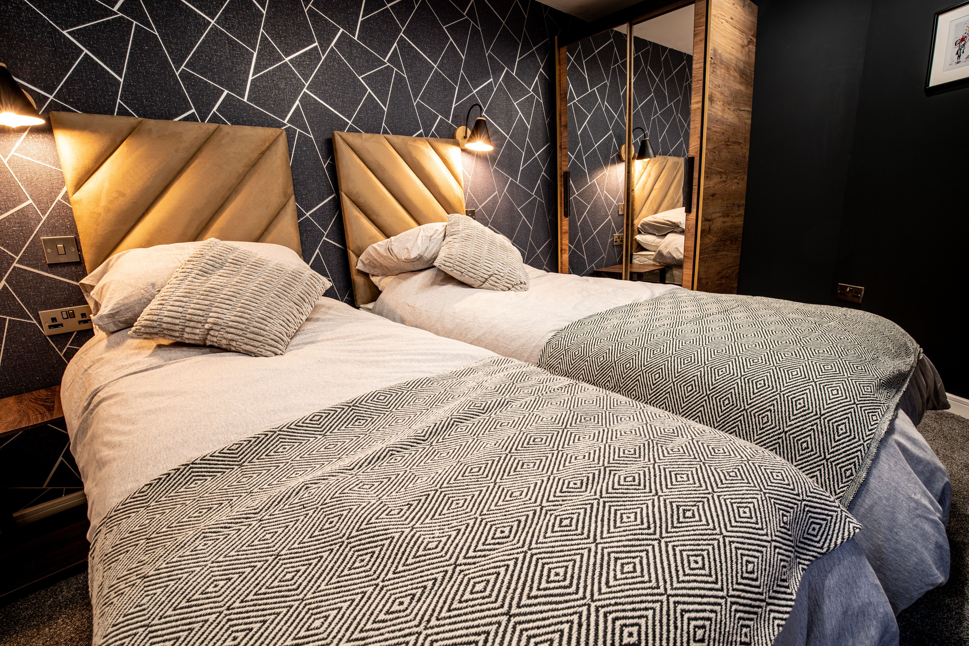 2 bedrooms, iron/ironing board, travel crib, WiFi