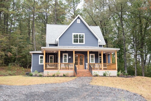 Wooded 83-Acre Estate with 4-bedroom Home, Pond, Creek, and Walking Trails