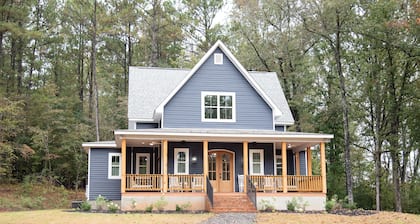 Wooded 83-Acre Estate with 4-bedroom Home, Pond, Creek, and Walking Trails