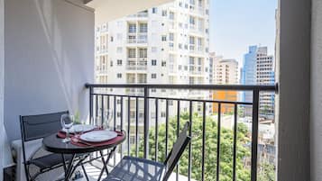 Comfort-lejlighed | Udendørs spisemuligheder