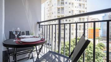 Comfort-lejlighed | Udendørs spisemuligheder