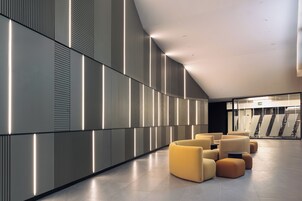 Sala de estar en el lobby