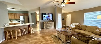 Water view Home with Dock on  Canal with access to Lake!