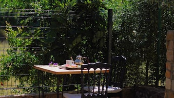 Vue sur le jardin