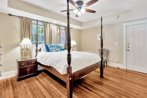 1 makuuhuone, silitysrauta/-lauta, ilmainen Wi-Fi, vuodevaatteet