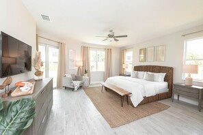 House (4 Bedrooms) | 4 bedrooms, iron/ironing board, bed sheets - 313 Surf Drive (Cape Canaveral)