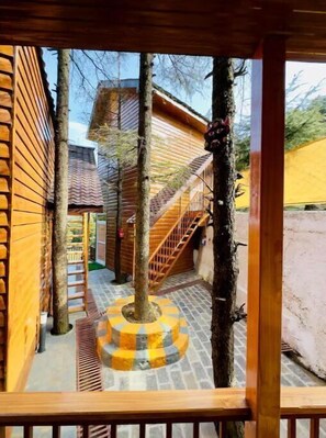 Overnattingsstedets uteområder