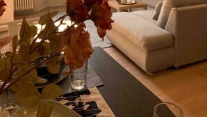 Living area - Lake view apartment (Pognana Lario)