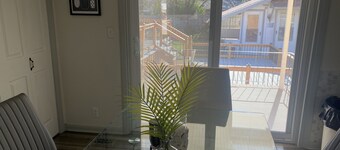 Visiting family need space? Enjoy our spacious & serene abode. Plenty of space!