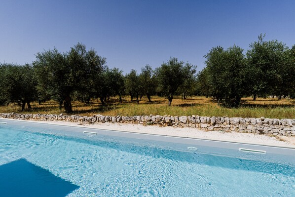 Seasonal outdoor pool