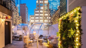 Terrasse sur le toit