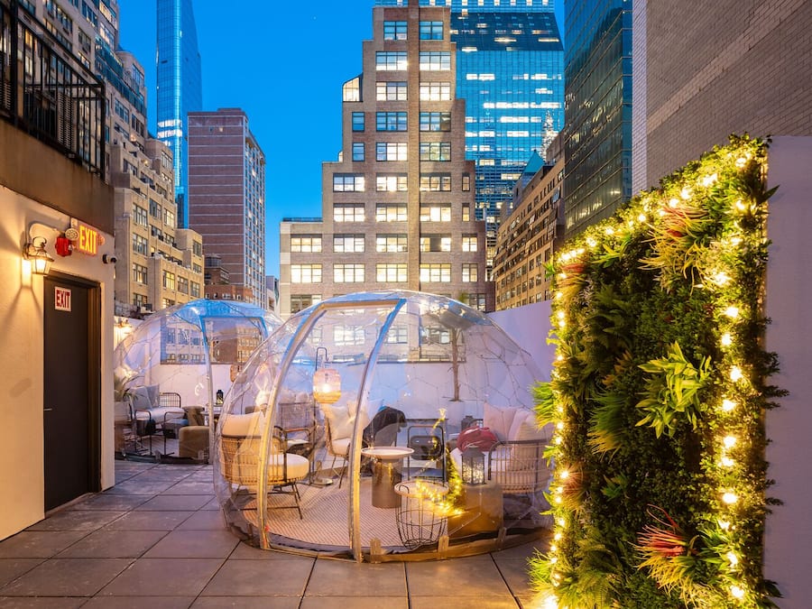 Terraza en la azotea