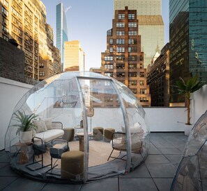 Rooftop terrace