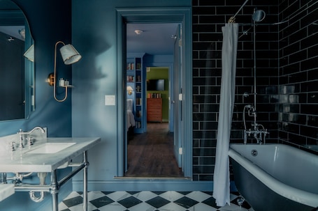 Deluxe Suite, 2 Bedrooms | Down duvets, memory-foam beds, individually decorated. The Bookhouse Hotel