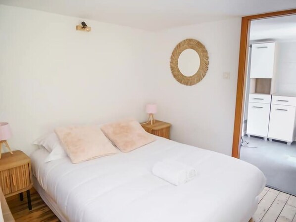 1 Schlafzimmer, kostenloses WLAN, Bettwäsche