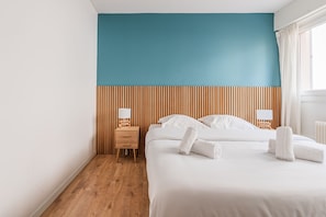 1 chambre, fer et planche Ă repasser, Wi-Fi gratuit, draps fournis