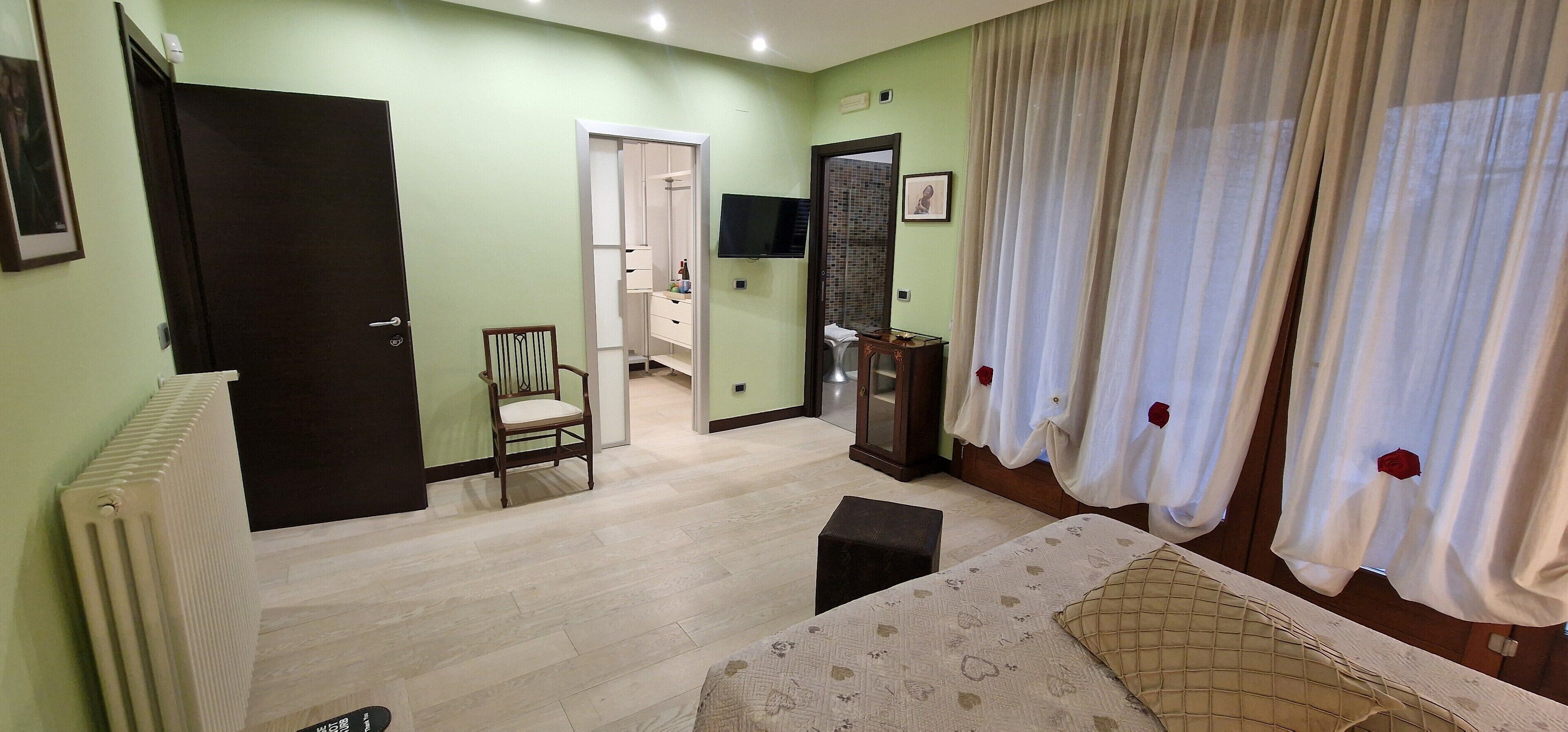 Down duvets, memory-foam beds, minibar, individually decorated