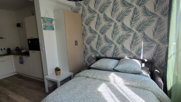 1 chambre, fer et planche à repasser, Wi-Fi, draps fournis