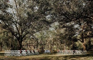 Área para banquetes al aire libre