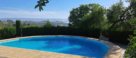 Alberca al aire libre