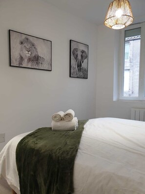 1 bedroom, soundproofing, travel cot, free WiFi