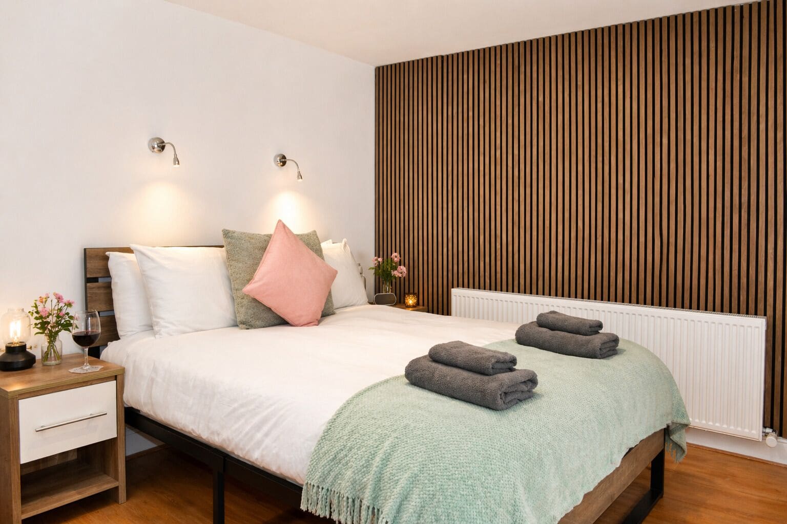 1 chambre, fer et planche à repasser, lit parapluie, Wi-Fi gratuit