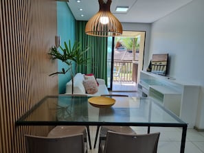 Living area - Marulhos Suítes Resort por Brevelar (Ipojuca)
