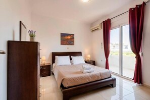 Villa | 3 bedrooms, desk - Angels Villa in Kremasti Near the Beach (Rhodes)