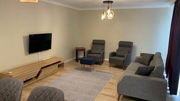 TV connectée, cheminée
