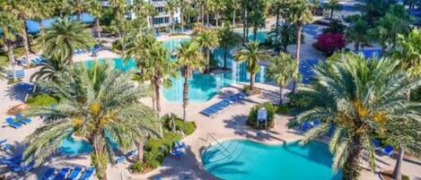 Udendørs pool, opvarmet pool